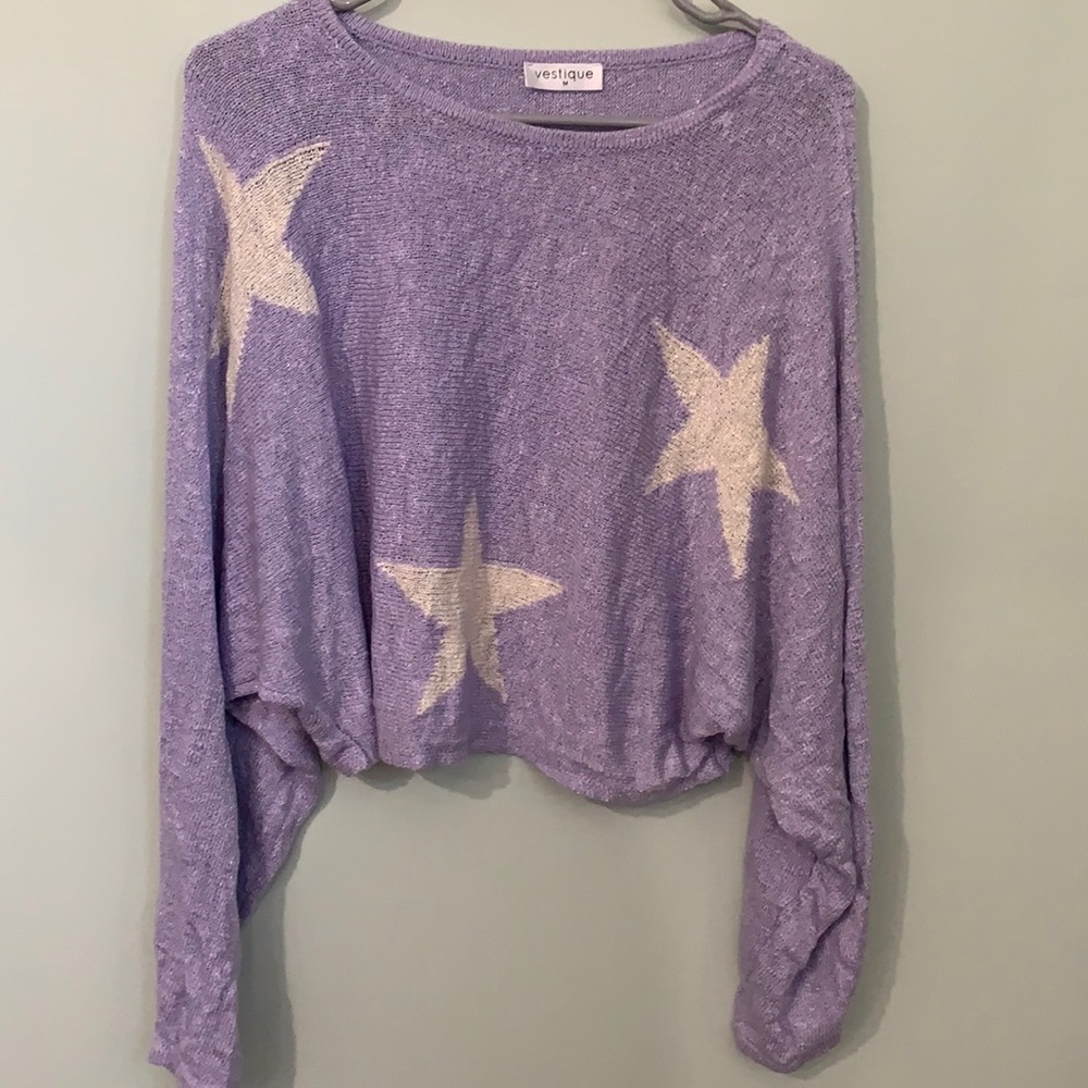 Vestique purple star crop